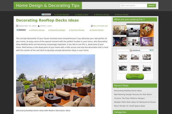 zAlive theme site design template sample