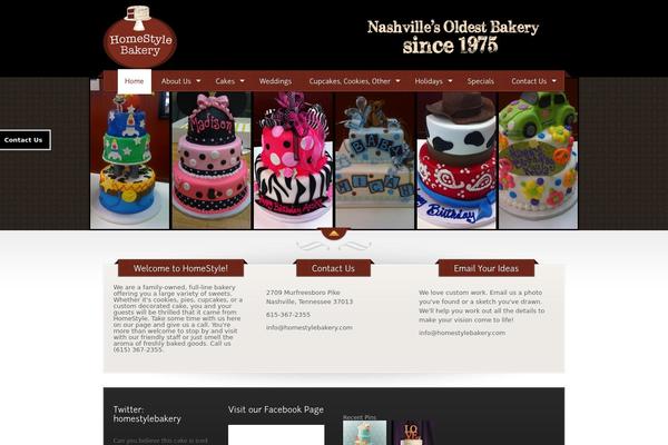 The Restaurant theme site design template sample