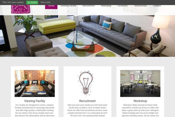 Radiate Pro theme site design template sample