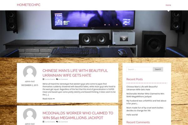 hometechpc.com site used WpF Authority