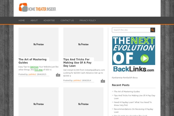 hometheaterinsider.net site used Playbook