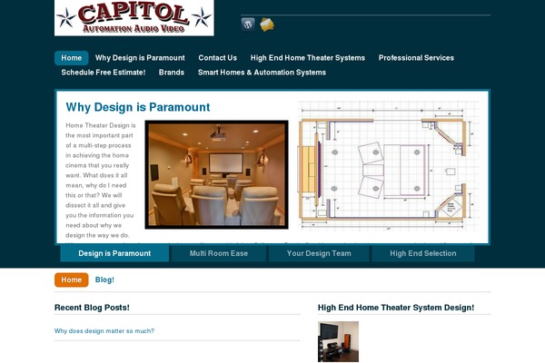 Venture theme site design template sample
