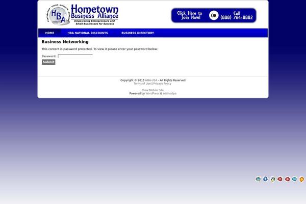 Atahualpa theme site design template sample