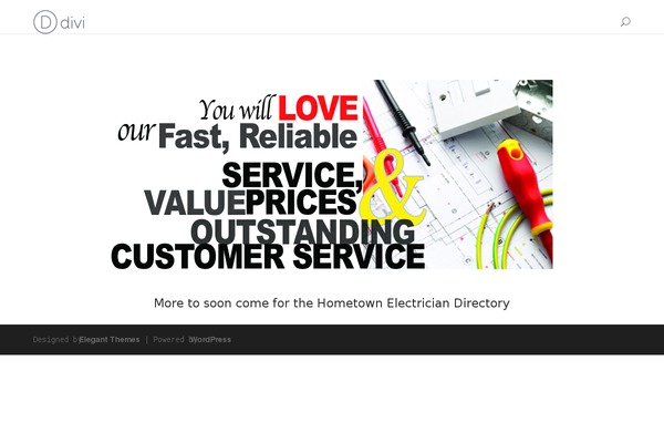 Foxy theme site design template sample