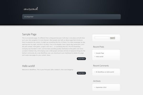 hometownisms.com site used Envisioned