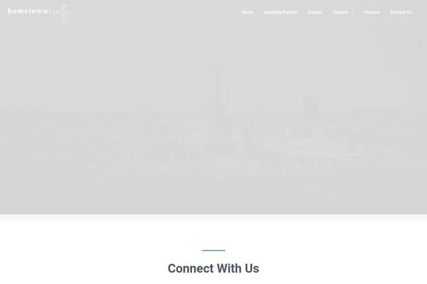 Homey theme site design template sample