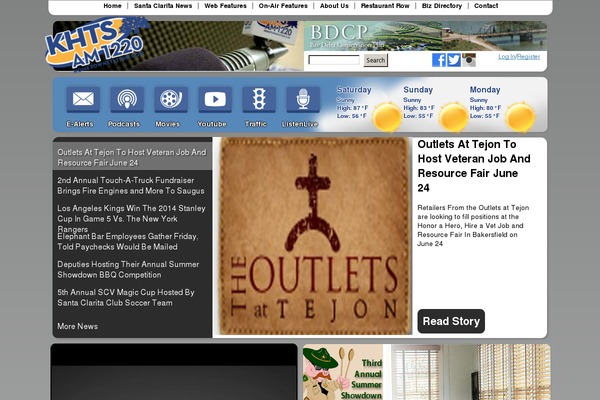 Jarida theme site design template sample