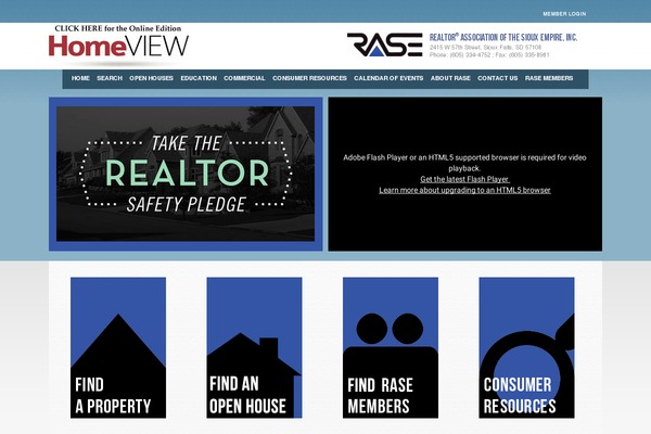 homeviewsiouxfalls.com site used Rase