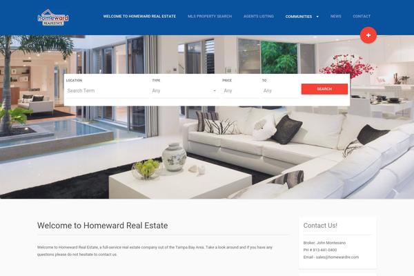 Realsite theme site design template sample