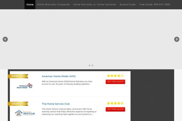 homewarrantyreviews.org site used Homewarrantyreviews