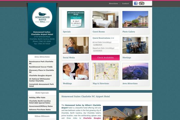 homewoodsuitescharlotte.com site used Hotel4