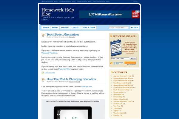 Insense theme site design template sample
