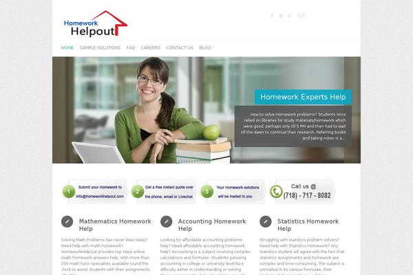 Attitude theme site design template sample