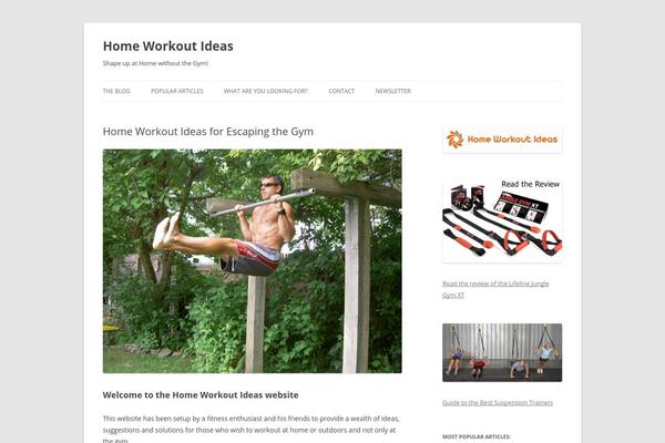 Site using Tweet Wheel plugin