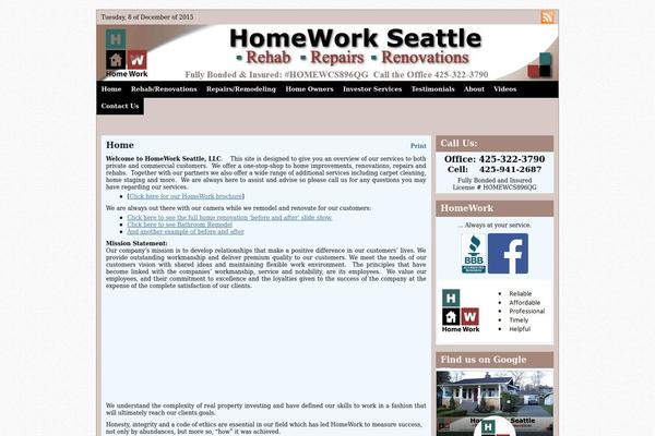 Painter theme site design template sample