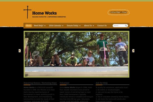 Relief theme site design template sample