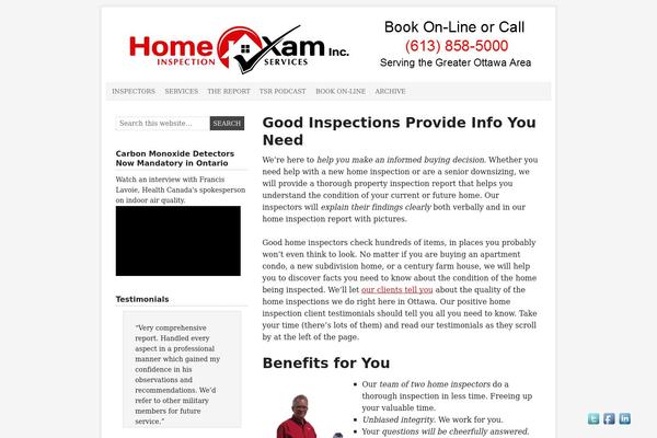 Prose theme site design template sample