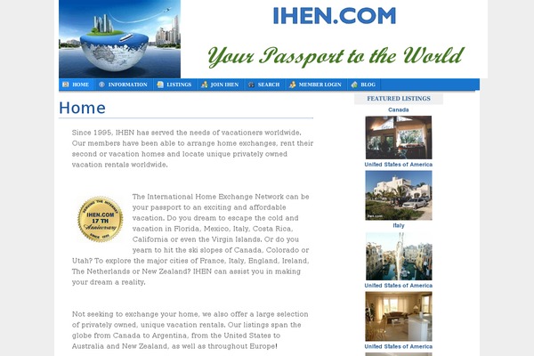 ihen-basic theme websites examples