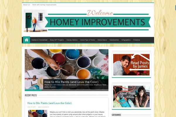 Daily Dish Pro theme site design template sample