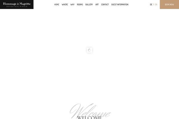 Hotel-lux-child theme site design template sample