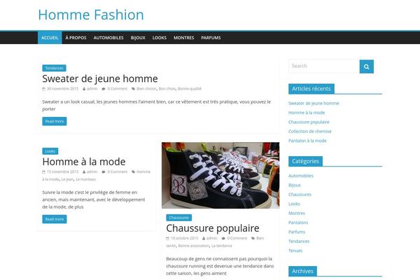 ColorMag theme site design template sample