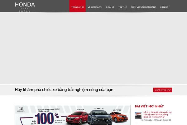 hondagiaiphong.com site used Auto