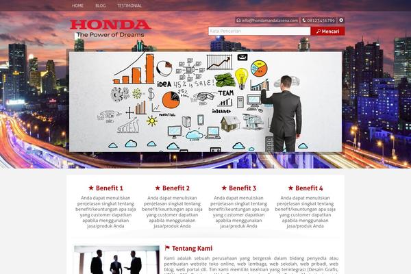 hondamandalasena.com site used Bizniz1.0