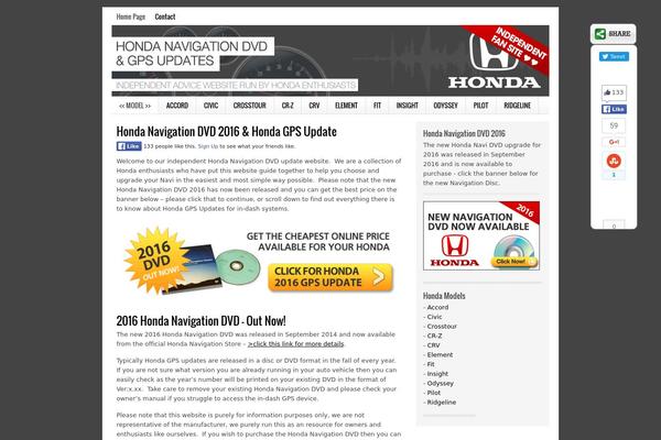 Lifestyle theme site design template sample