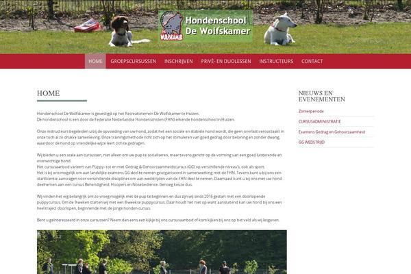 Pure & Simple theme site design template sample