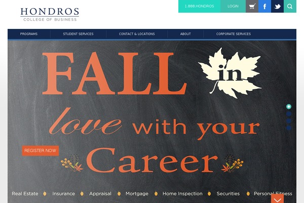 hondros theme websites examples