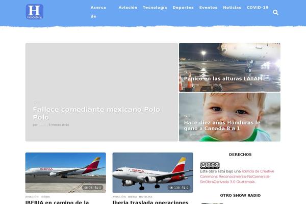 BoomBox theme site design template sample