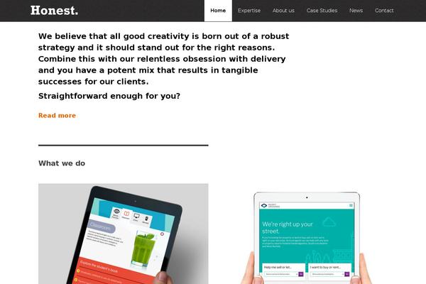 honestideas.co.uk site used Honest
