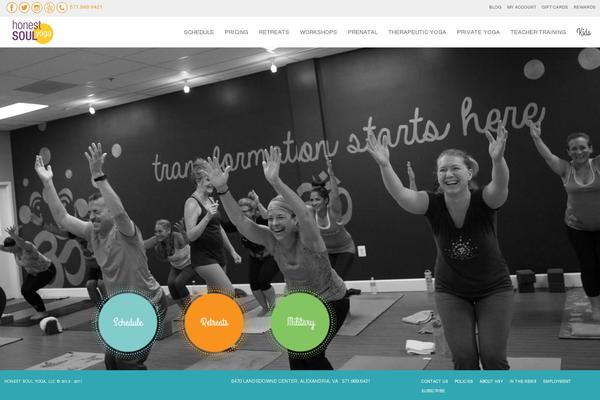 Site using WPFront Scroll Top plugin