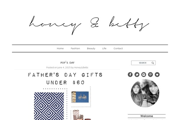 Gossip theme site design template sample