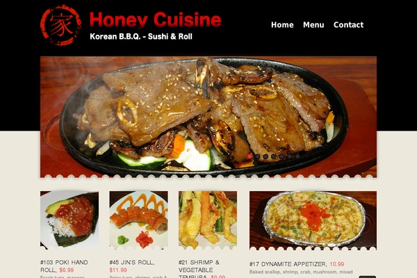 Chow theme site design template sample