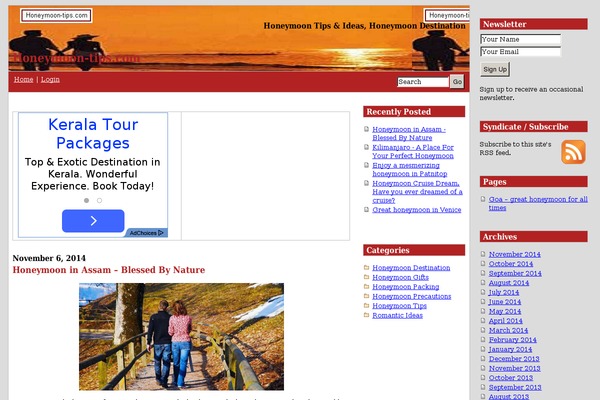 Semiologic theme site design template sample