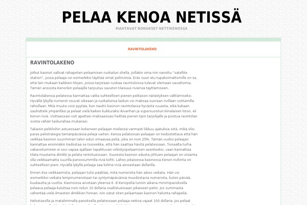 honeynutlo.com site used Exility-light