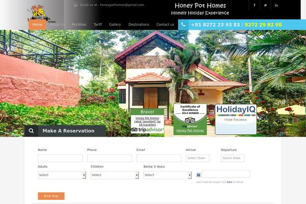 Stockholm theme site design template sample