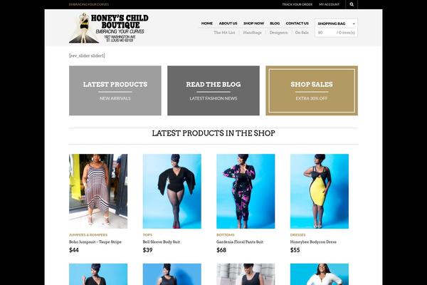 The Retailer theme site design template sample