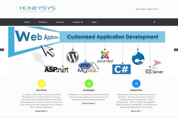 Vantage theme site design template sample