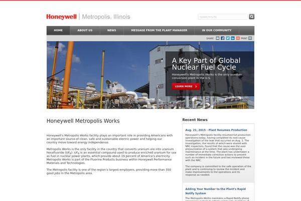 honeywell-metropolisworks.com site used Honeywell