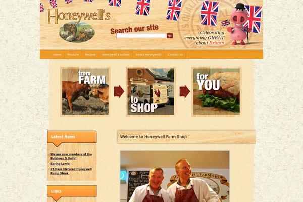Sandbox theme site design template sample