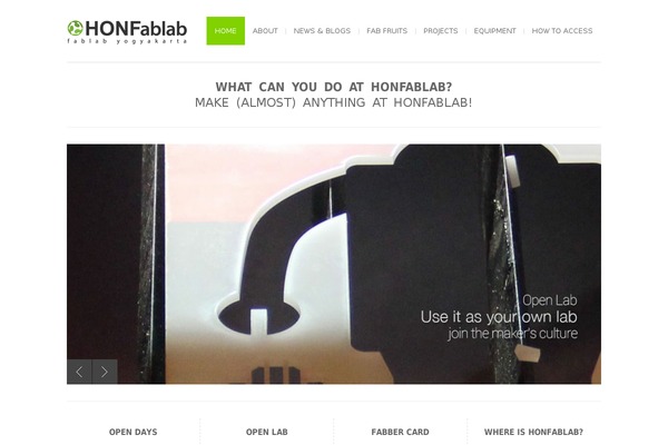 Make theme site design template sample