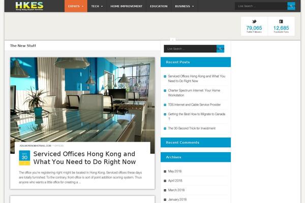 Site using Dave's WordPress Live Search plugin