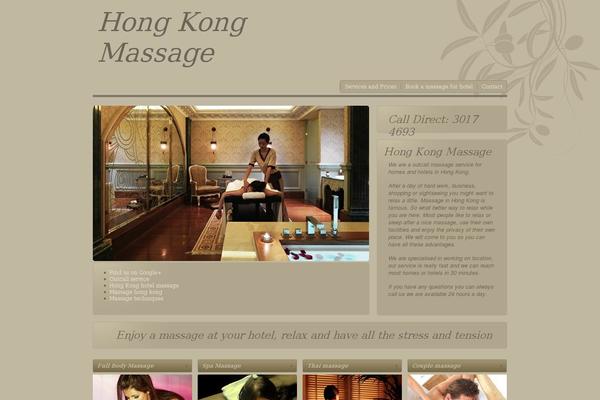 hongkongmassage.com site used Organic_health_tan_zh