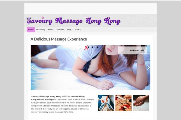 Travelify theme site design template sample