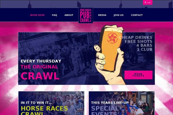 hongkongpubcrawl.com site used Shoppress