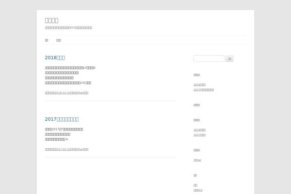 Site using Cnblogs2wp plugin