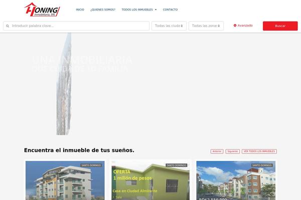 Houzez theme site design template sample