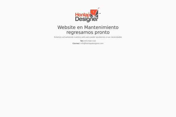 Sereno theme site design template sample